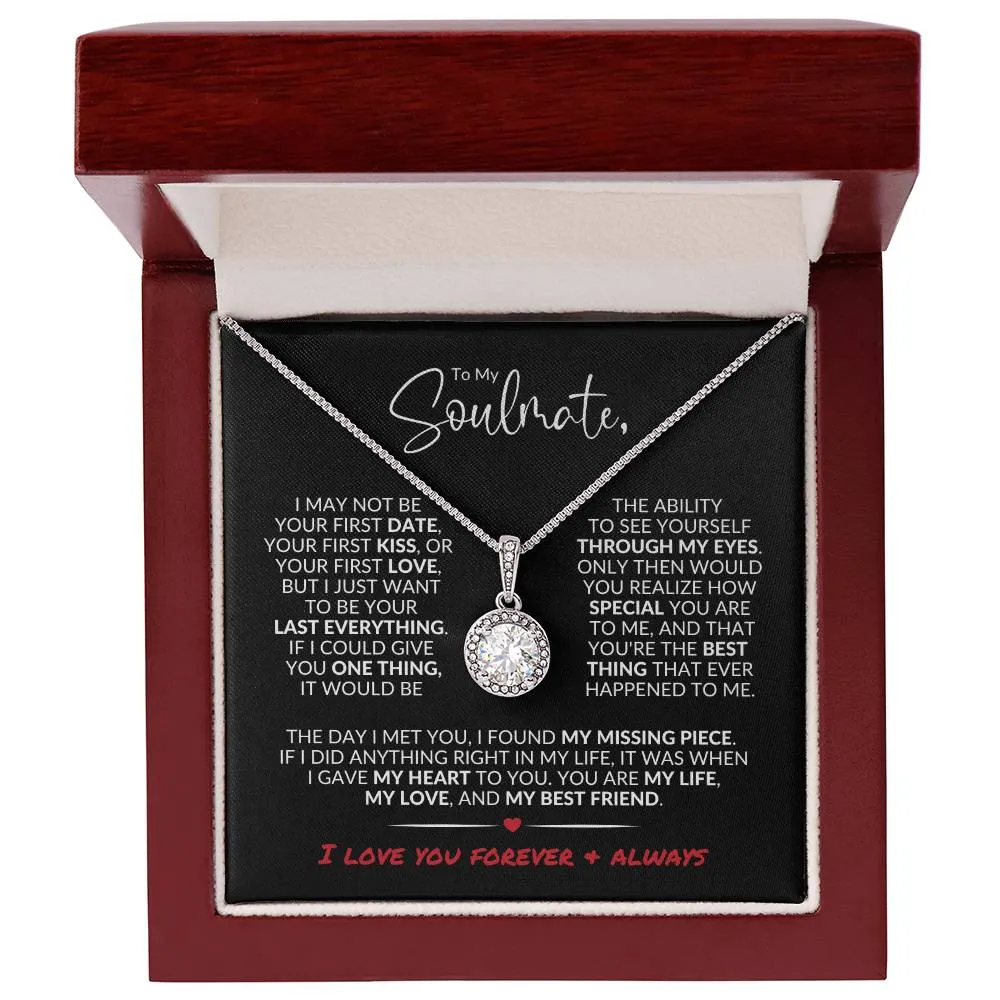 To My Soulmate | Missing Piece | Eternal Hope Necklace