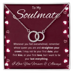 To My Soulmate Pair Necklace