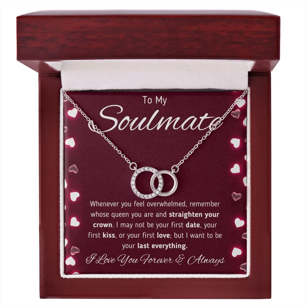 To My Soulmate Pair Necklace