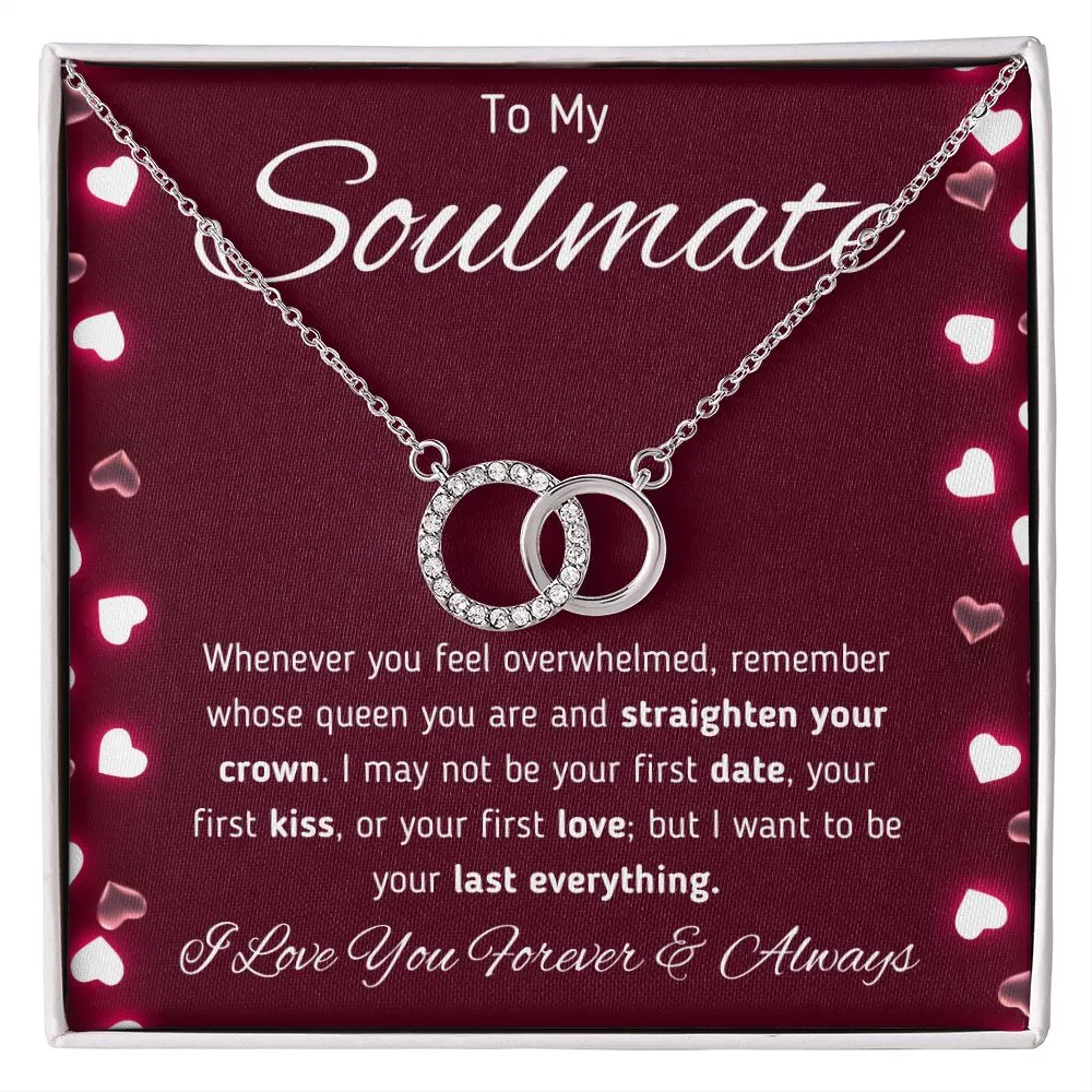 To My Soulmate Pair Necklace