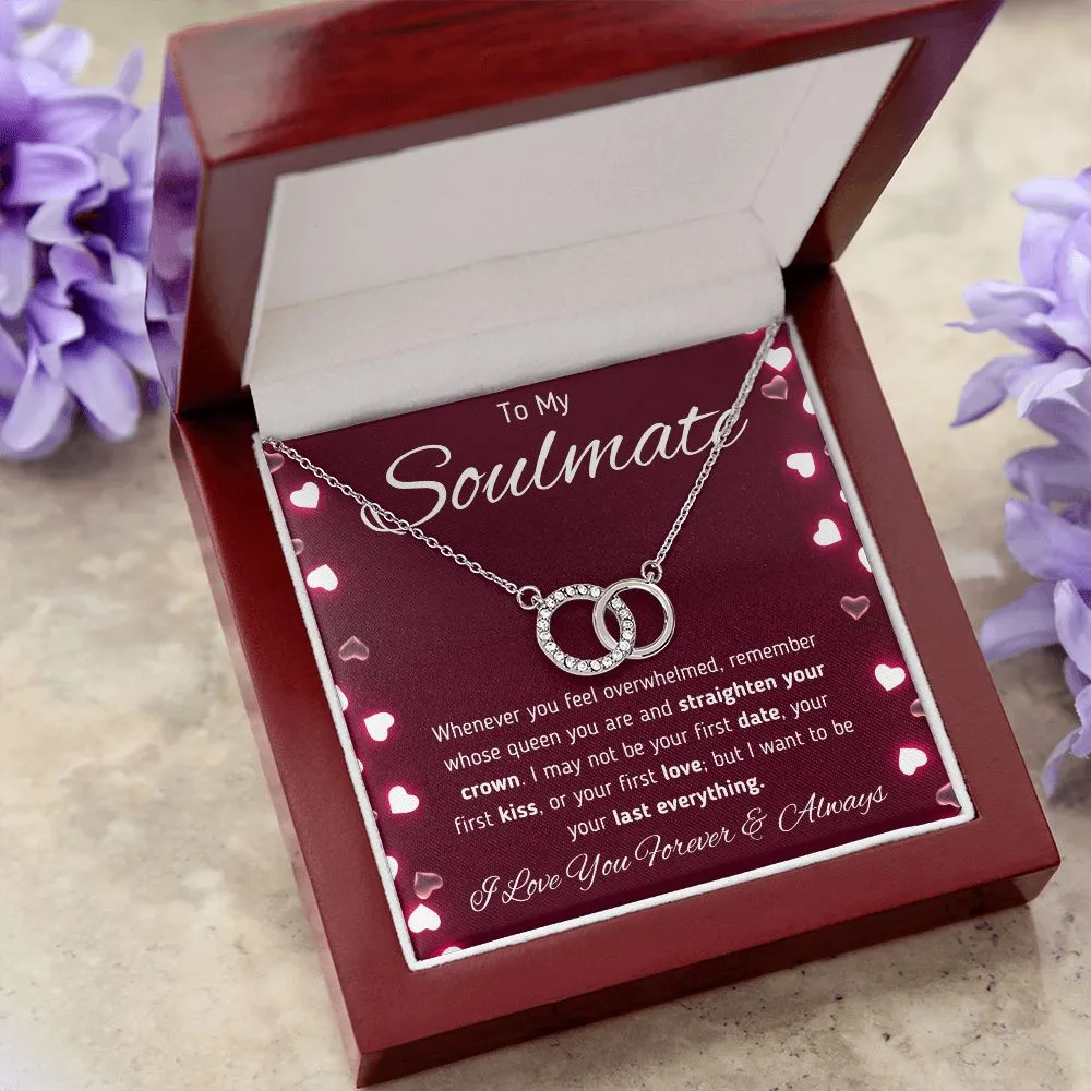 To My Soulmate Pair Necklace