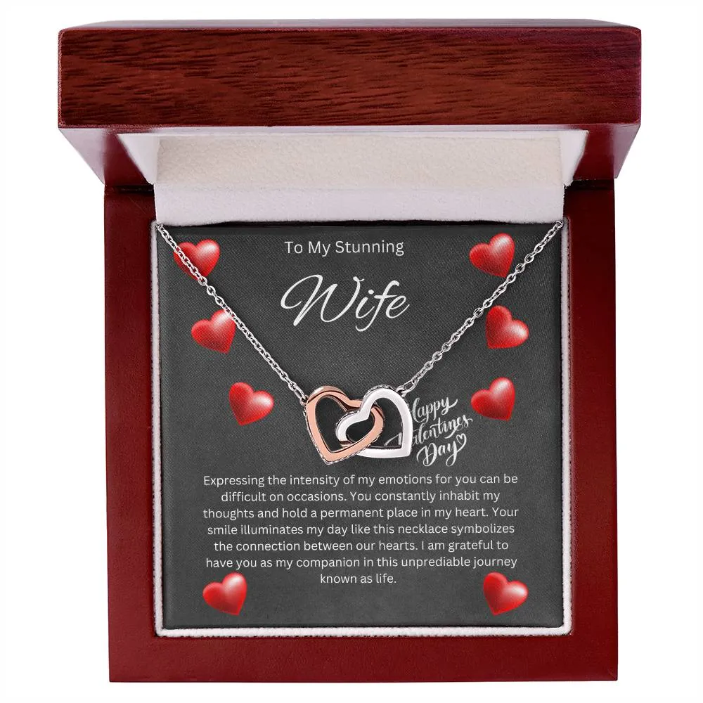 To My Stunning Wife Happy Valentine's Day