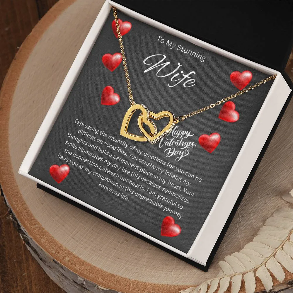 To My Stunning Wife Happy Valentine's Day