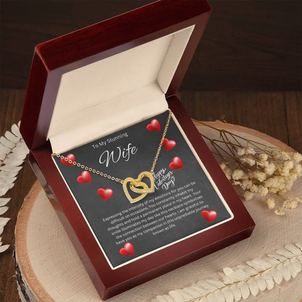 To My Stunning Wife Happy Valentine's Day