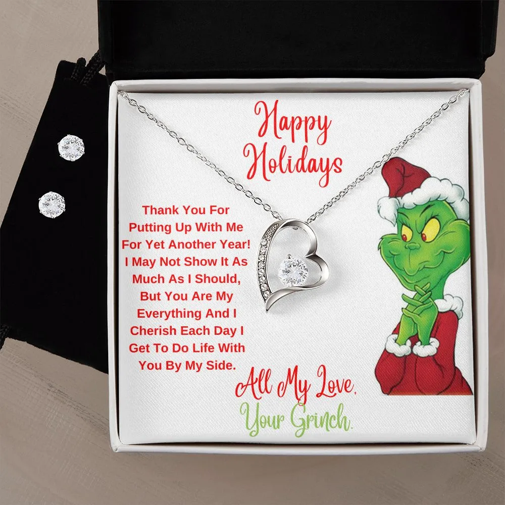 To My Wife. All Of My Love, Your Grinch.