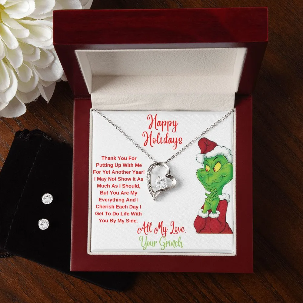 To My Wife. All Of My Love, Your Grinch.