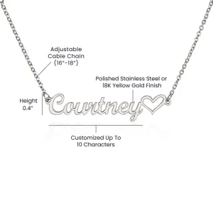 To My Wife Necklace, Anniversary Gift For Wife, Wife Birthday Gift, Wife Necklace, Christmas Gifts, Valentine's Day Gift, Personalized Gifts