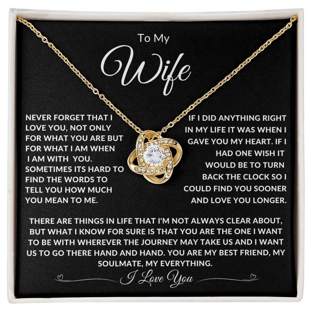 To My Wife Never Forget That I Love You