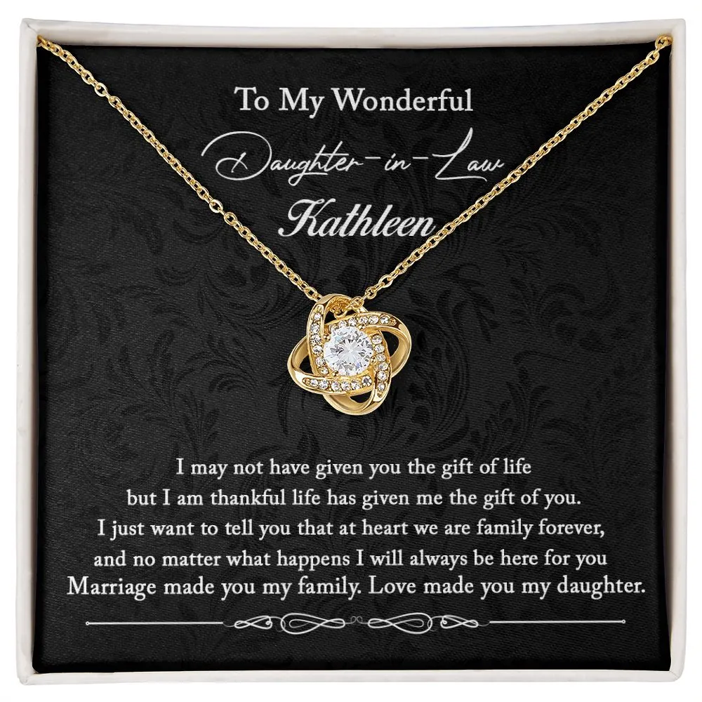 To My Wonderful Daughter In Law Gift, Gift for Daughter In Law, Daughter In Law Wedding Gift, Birthday Gift, Christmas Gifts