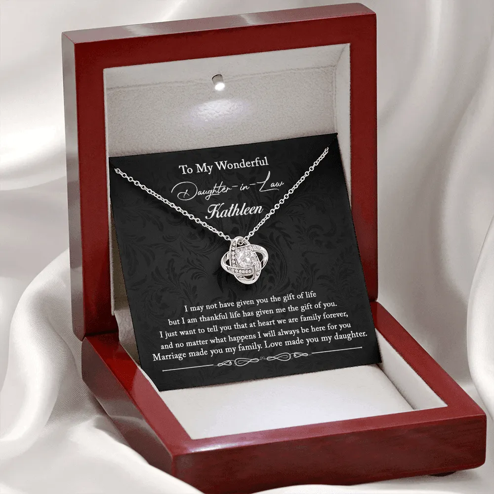 To My Wonderful Daughter In Law Gift, Gift for Daughter In Law, Daughter In Law Wedding Gift, Birthday Gift, Christmas Gifts
