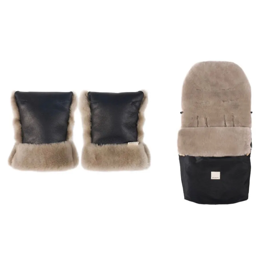 Toast Ultimate Sheepskin Buggy Kit (Footmuff   Mitts)