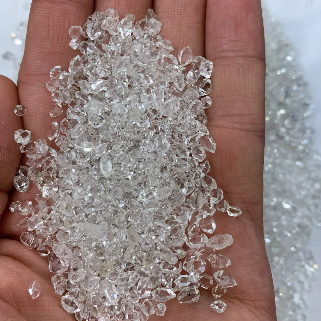 Top Grade Herkimer Diamond Quartz Crystals Sugar Size
