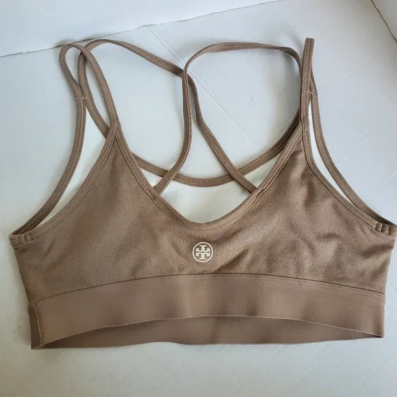 Tory Burch Stretch Jersey Sports Bra