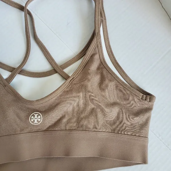 Tory Burch Stretch Jersey Sports Bra