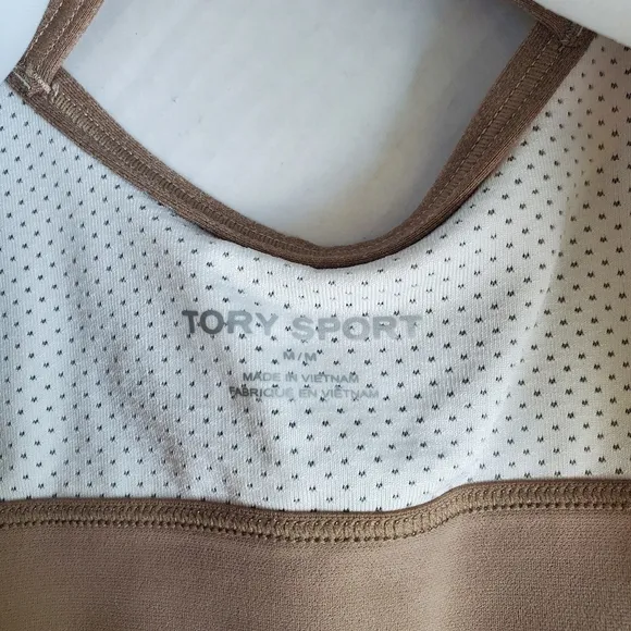 Tory Burch Stretch Jersey Sports Bra