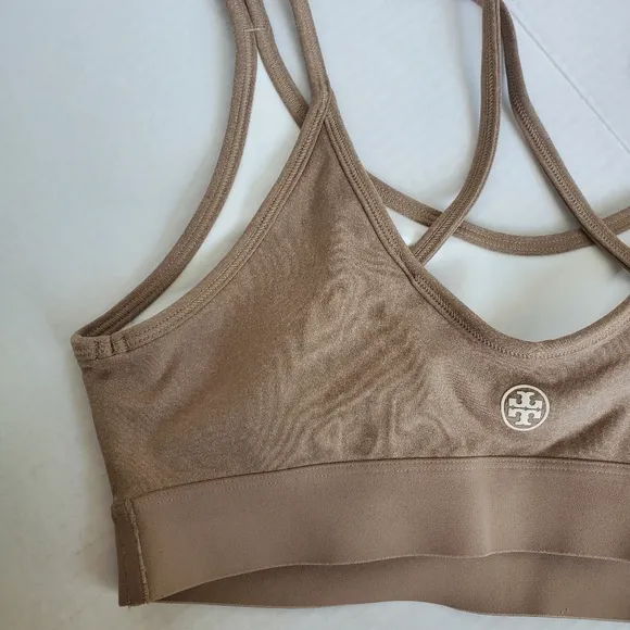 Tory Burch Stretch Jersey Sports Bra