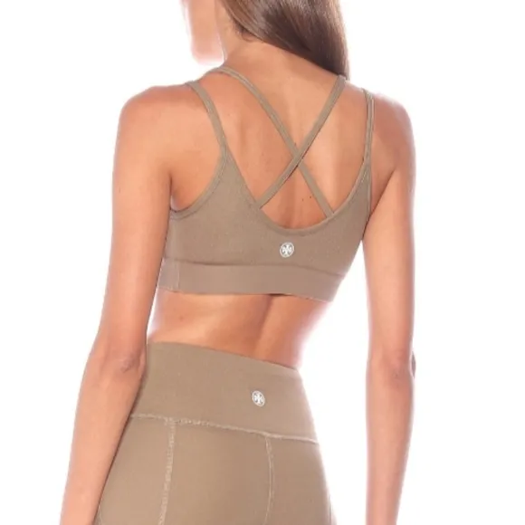 Tory Burch Stretch Jersey Sports Bra