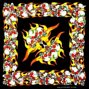 Totenkopf Feuer Bandana