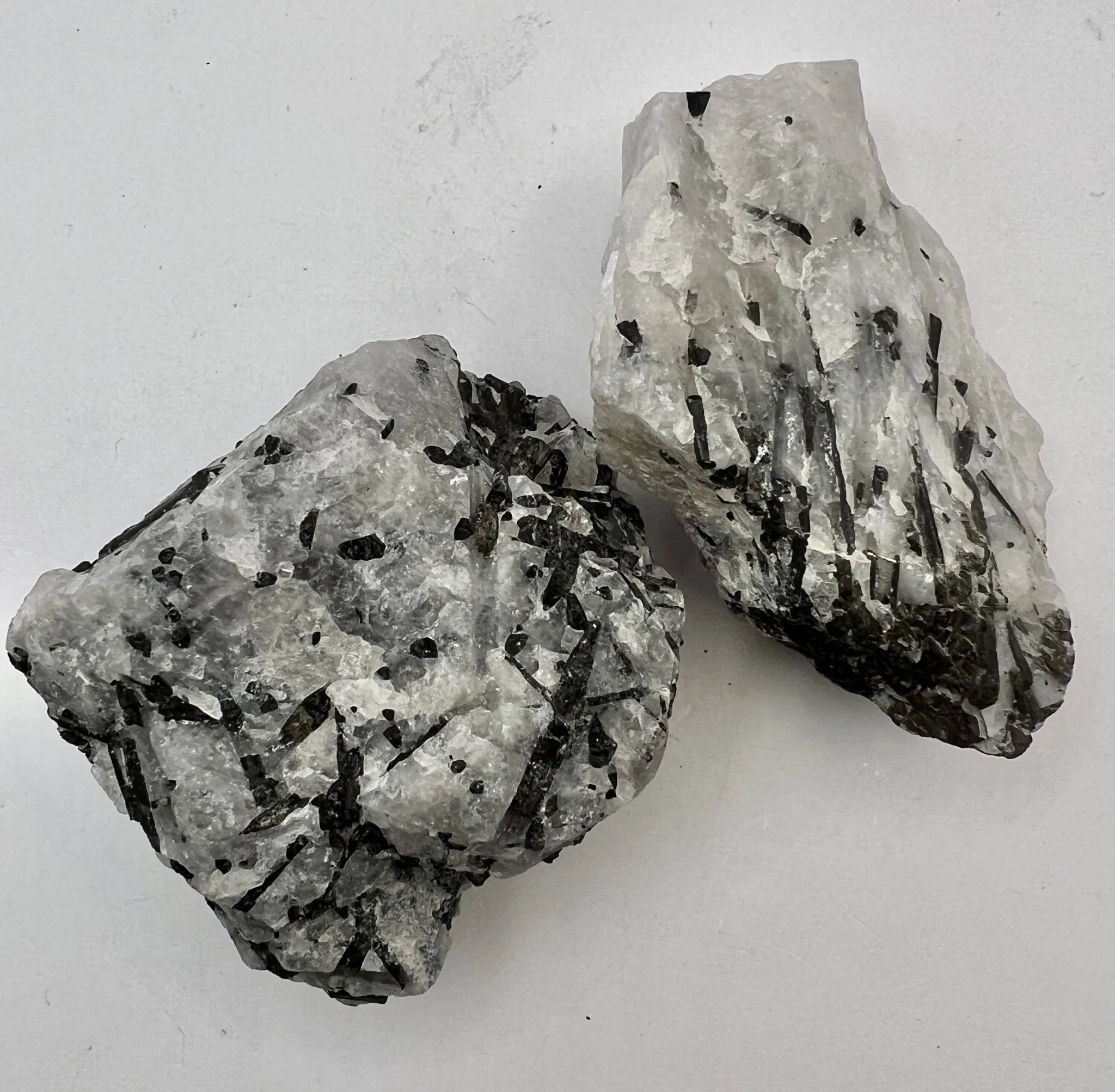 Tourmalinated Quartz - Rough - Large