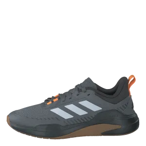 Trainer V Shoes Grey Four / Cloud White / Orange Rush