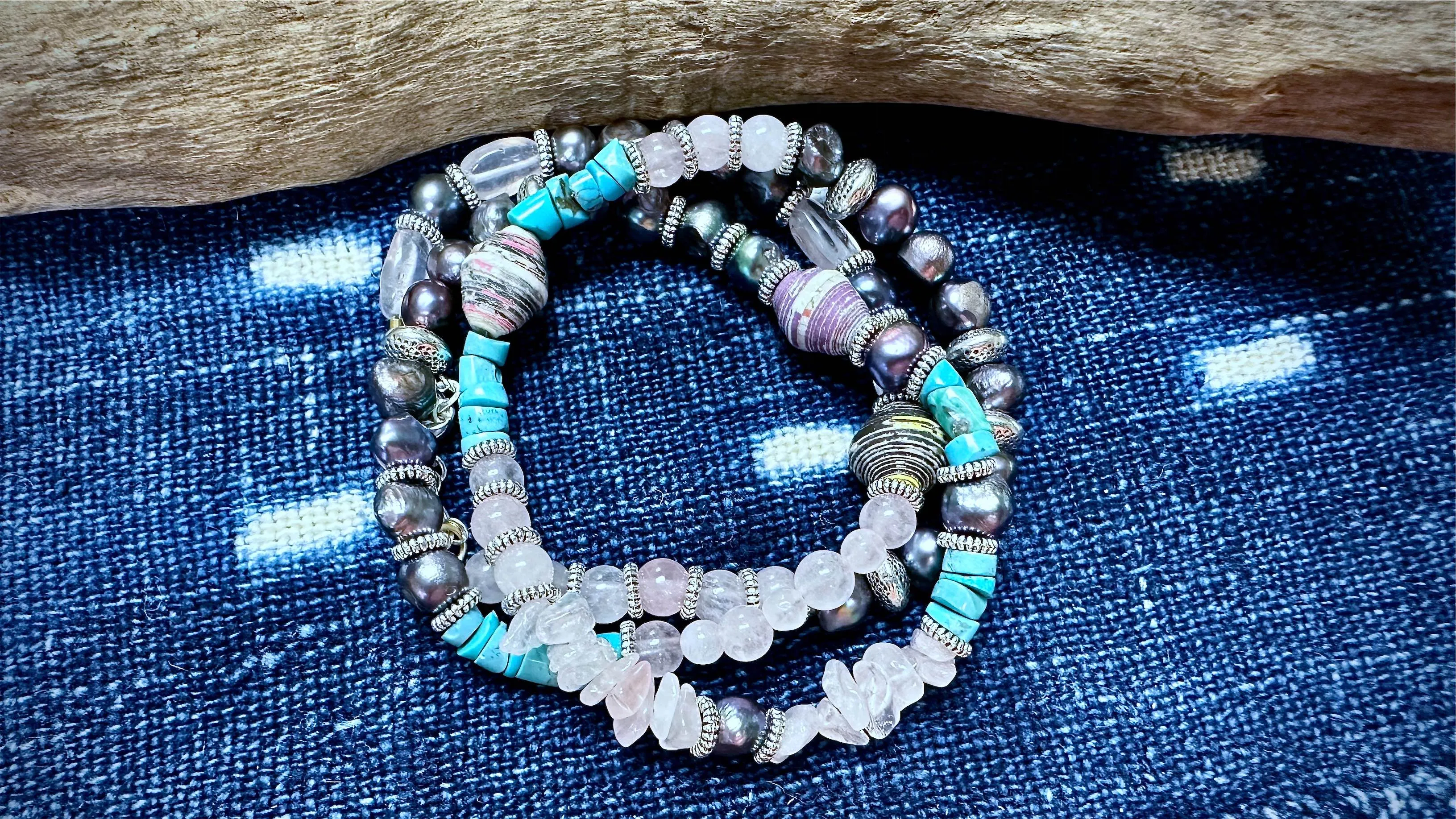 Triple-Wrap Bracelet by William