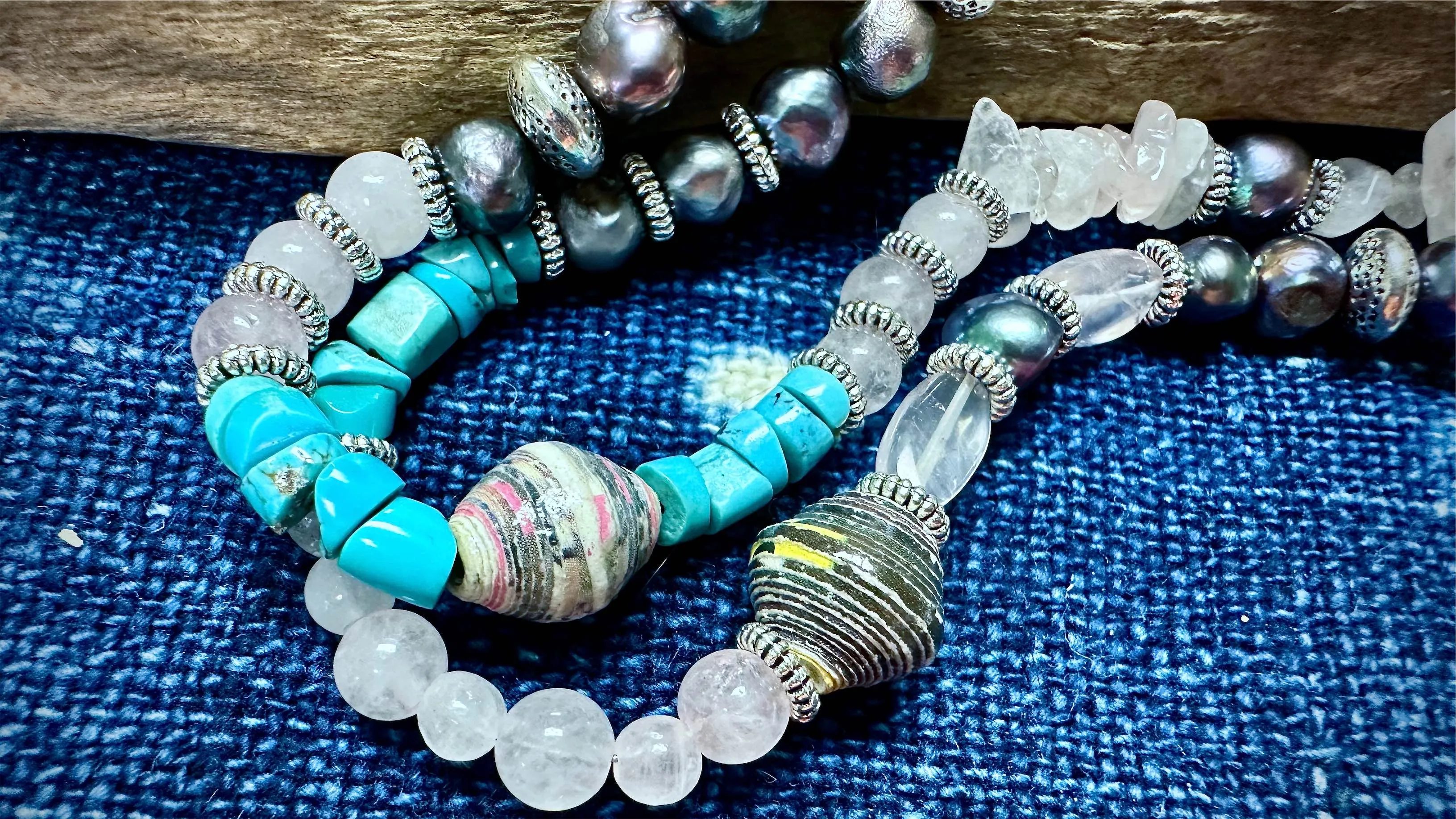 Triple-Wrap Bracelet by William