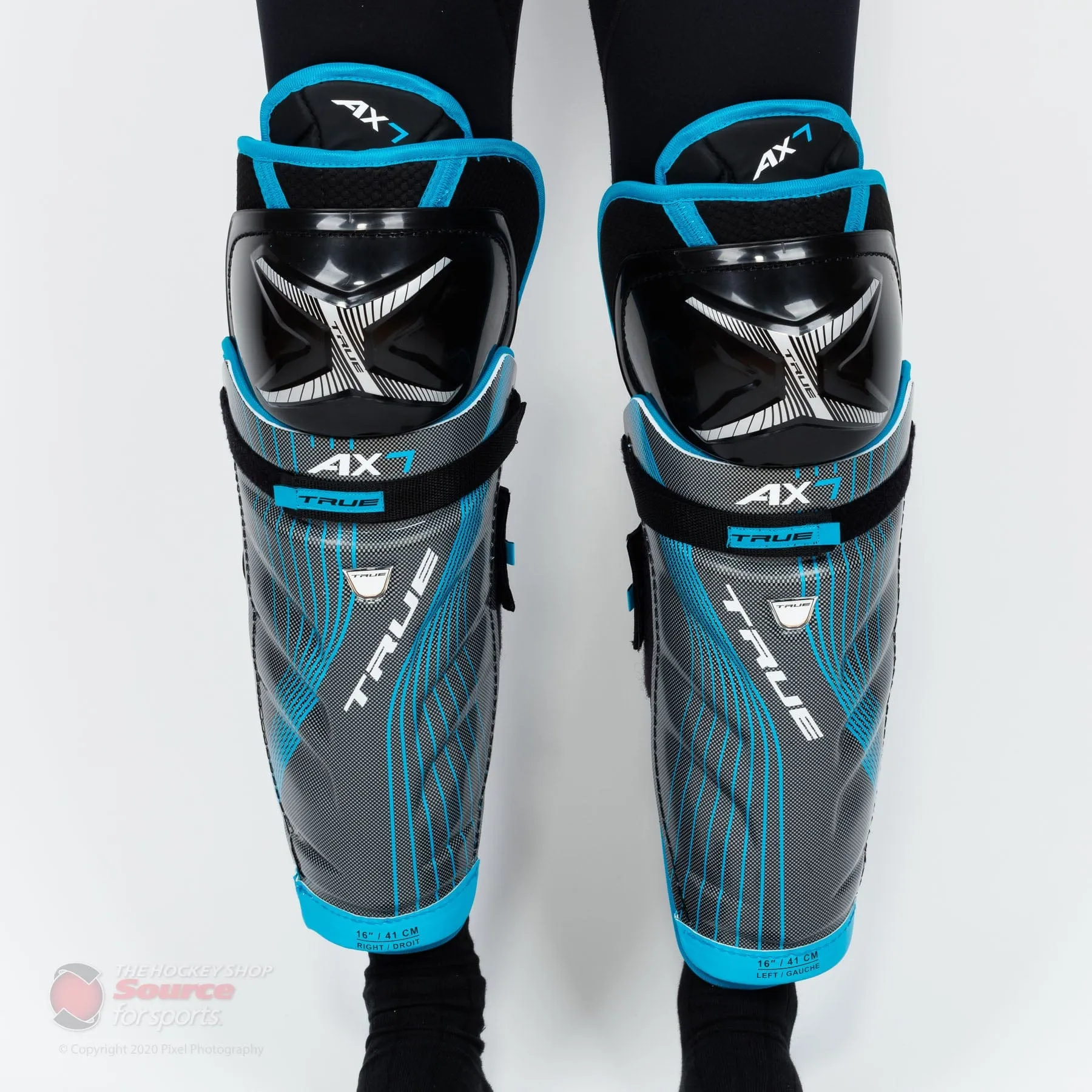 TRUE AX7 Senior Hockey Shin Guards