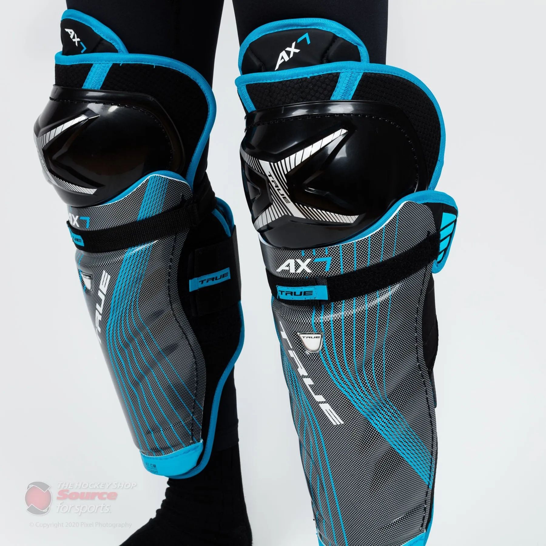 TRUE AX7 Senior Hockey Shin Guards