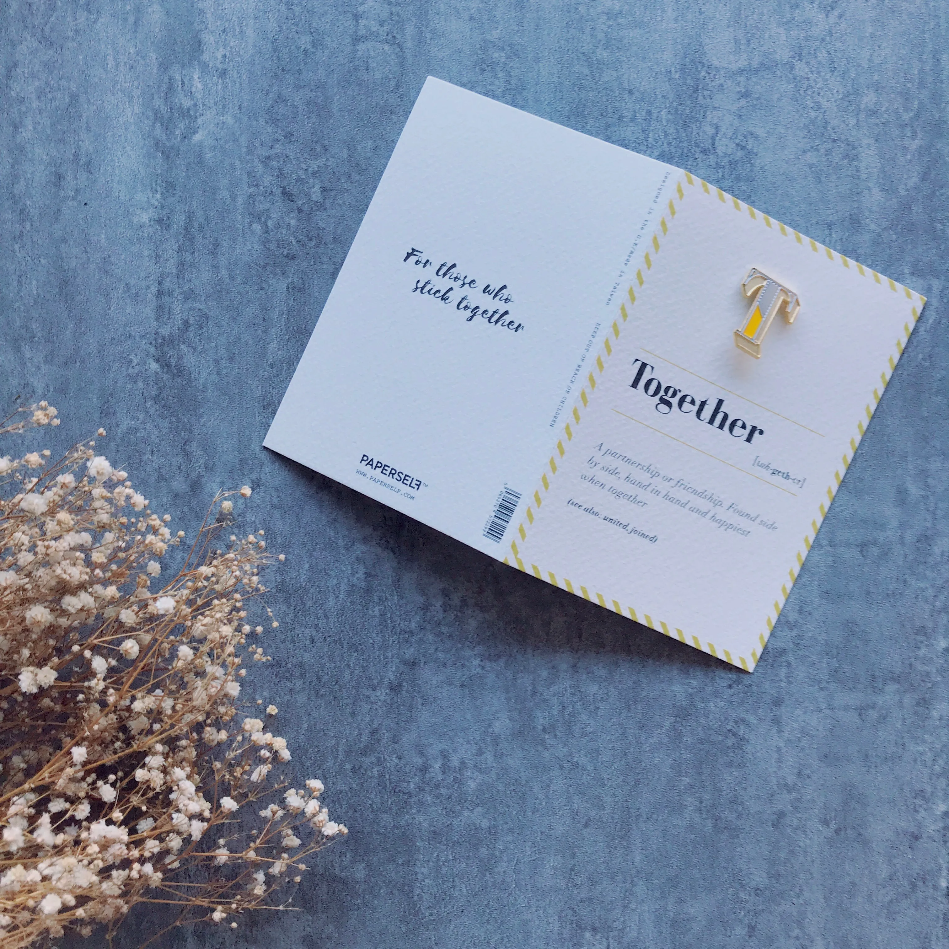 T/Together Pin Badge and Card