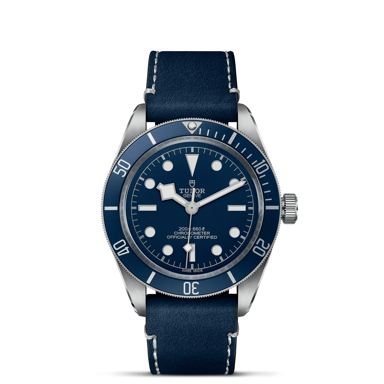 TUDOR Black Bay 58 39mm Case, Blue Dial, Soft Touch Strap (M79030B-0002)