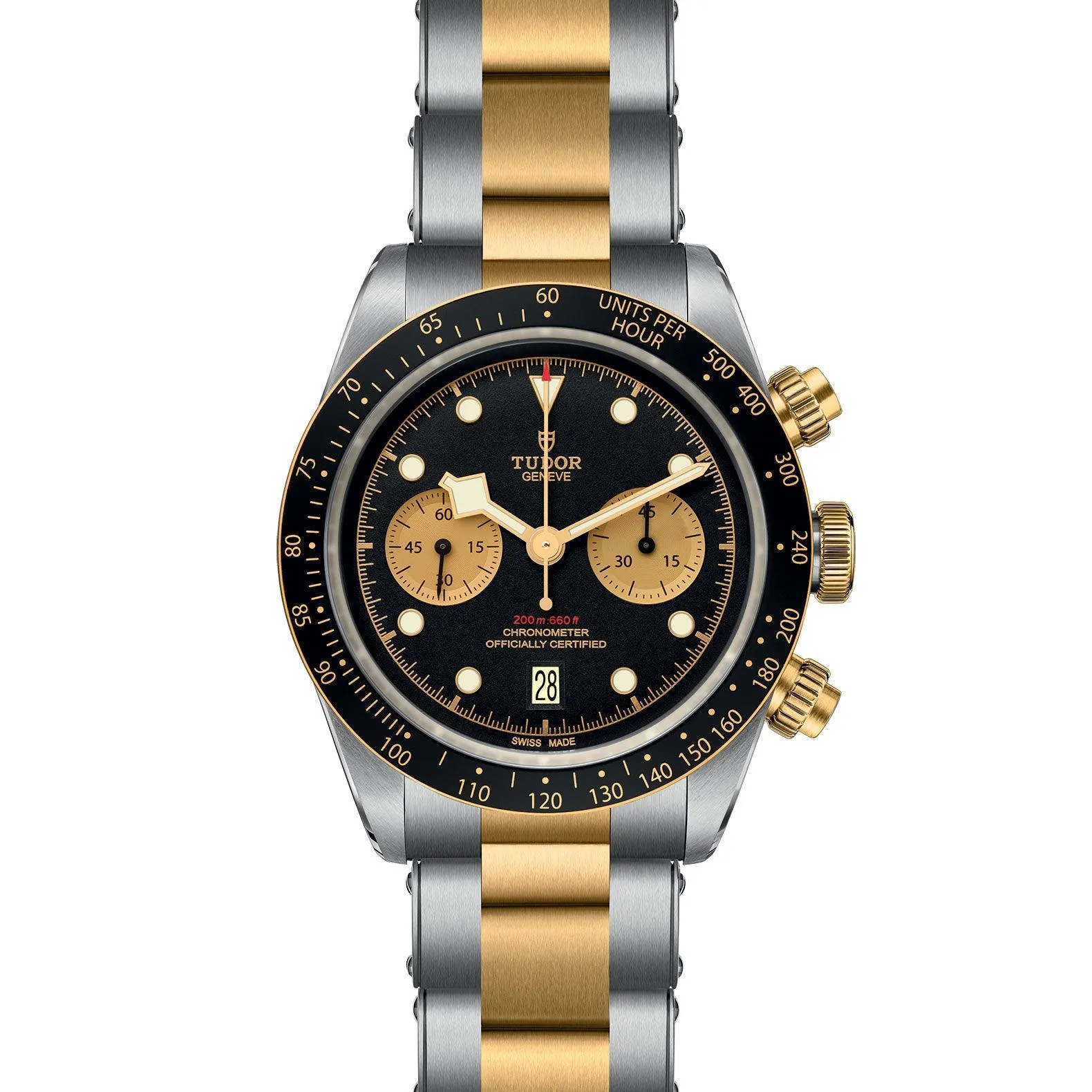 TUDOR Black Bay Chrono S&G 41mm Steel and Gold