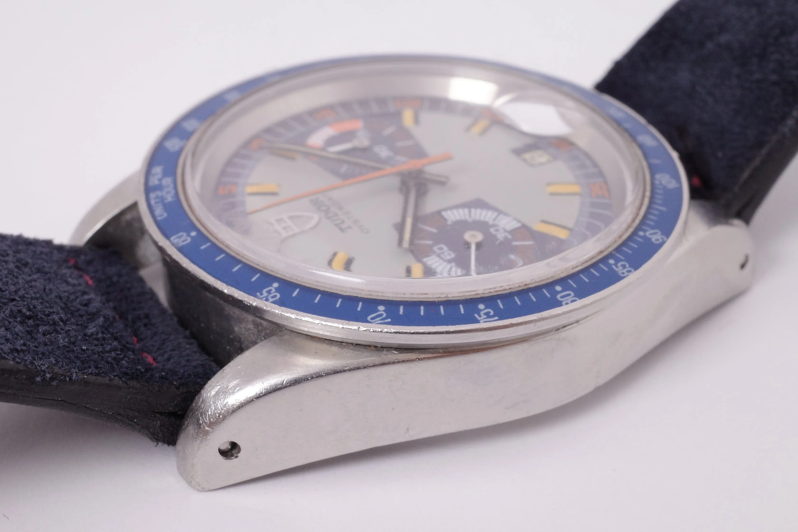 TUDOR MONTE CARLO CHRONOGRAPH BLUE REF 7149 WATCH ONLY $14,975