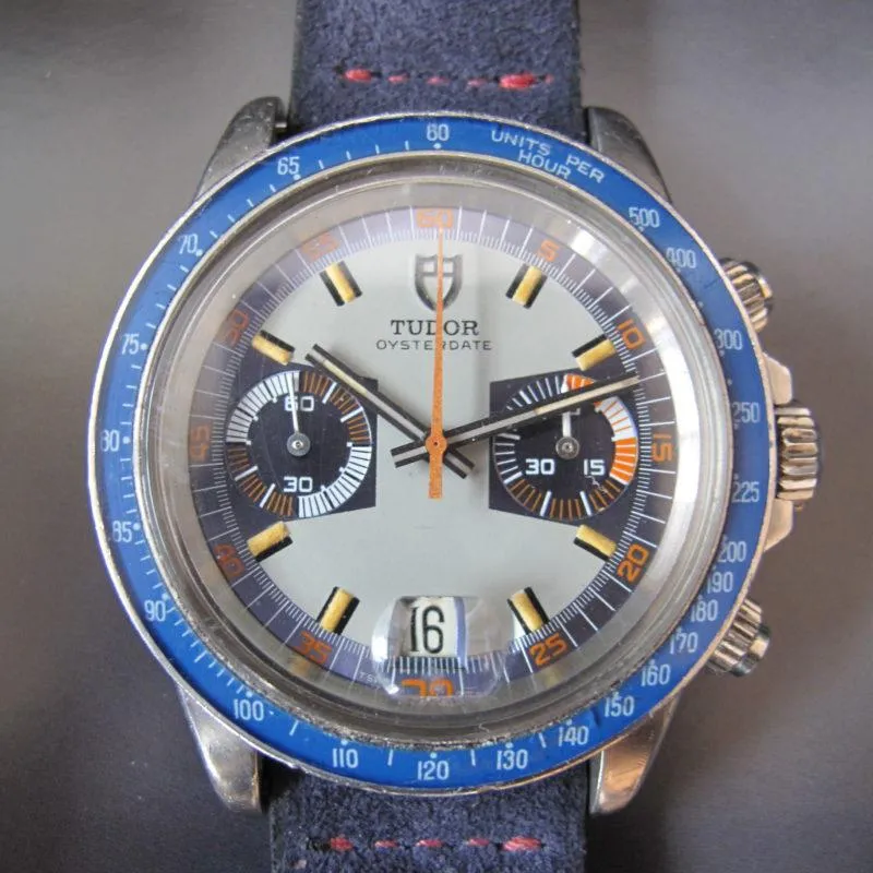 TUDOR MONTE CARLO CHRONOGRAPH BLUE REF 7149 WATCH ONLY $14,975