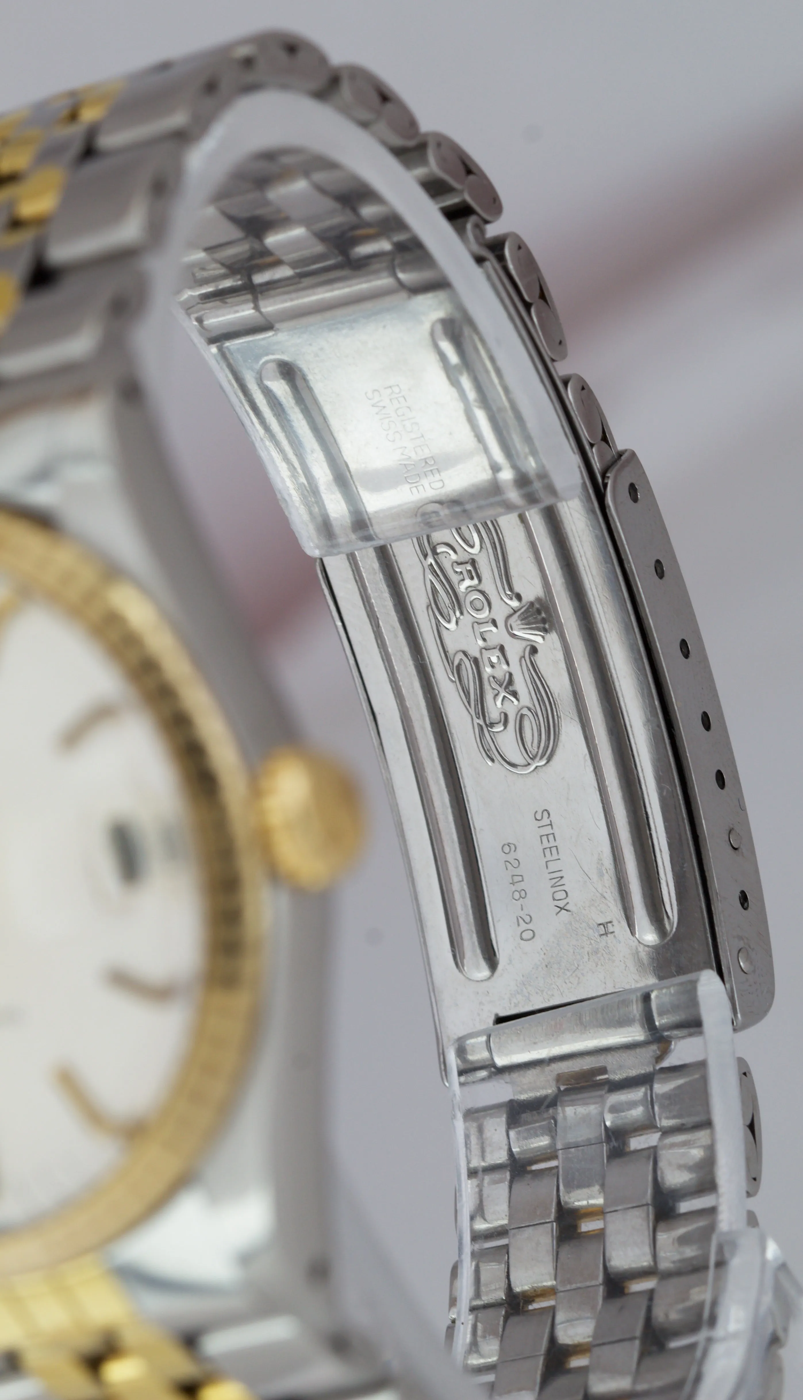 Tudor Oyster Prince Date-Day Two-Tone Gold Stainless Champagne 35mm Watch 94613