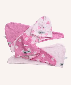 Turbie Twist® Cotton Hair Towel 4-Pack