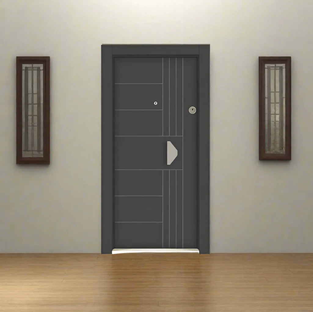 Turkish Luxury Steel Surface Exterior Security Door - CK-22
