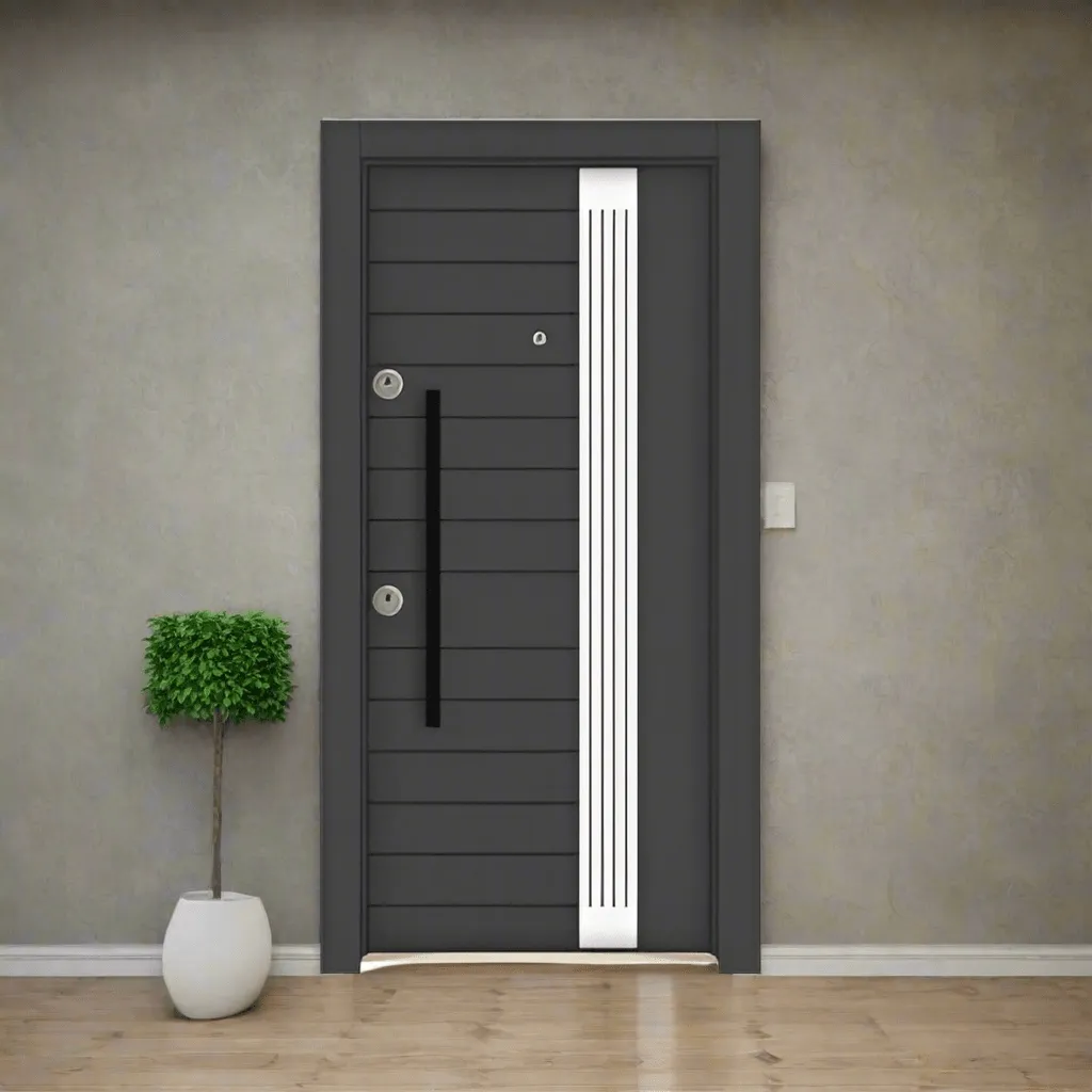 Turkish Luxury Steel Surface Exterior Security Door - CK-23