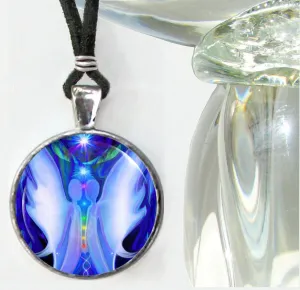Twin Flames Necklace, Chakra Jewelry, Reiki Energy Pendant - "Twin Souls"