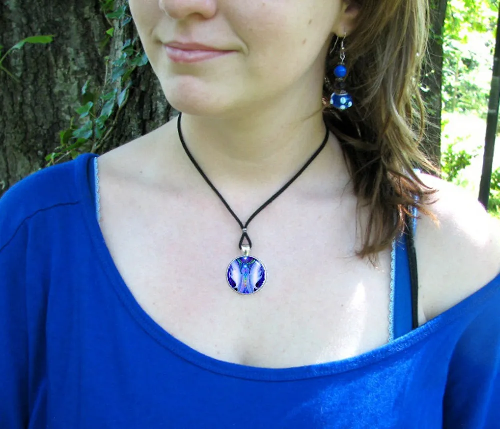 Twin Flames Necklace, Chakra Jewelry, Reiki Energy Pendant - "Twin Souls"