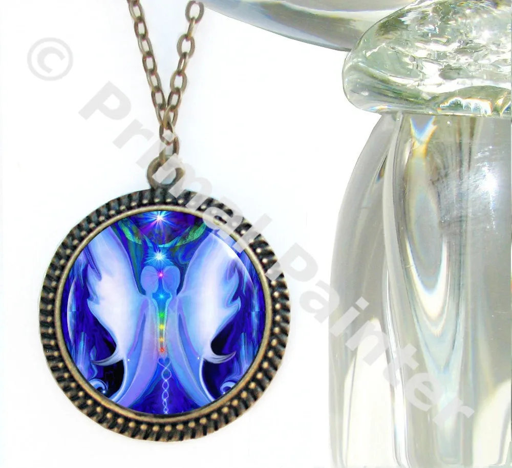 Twin Flames Necklace, Chakra Jewelry, Soulmates Energy Jewelry - "Twin Souls"