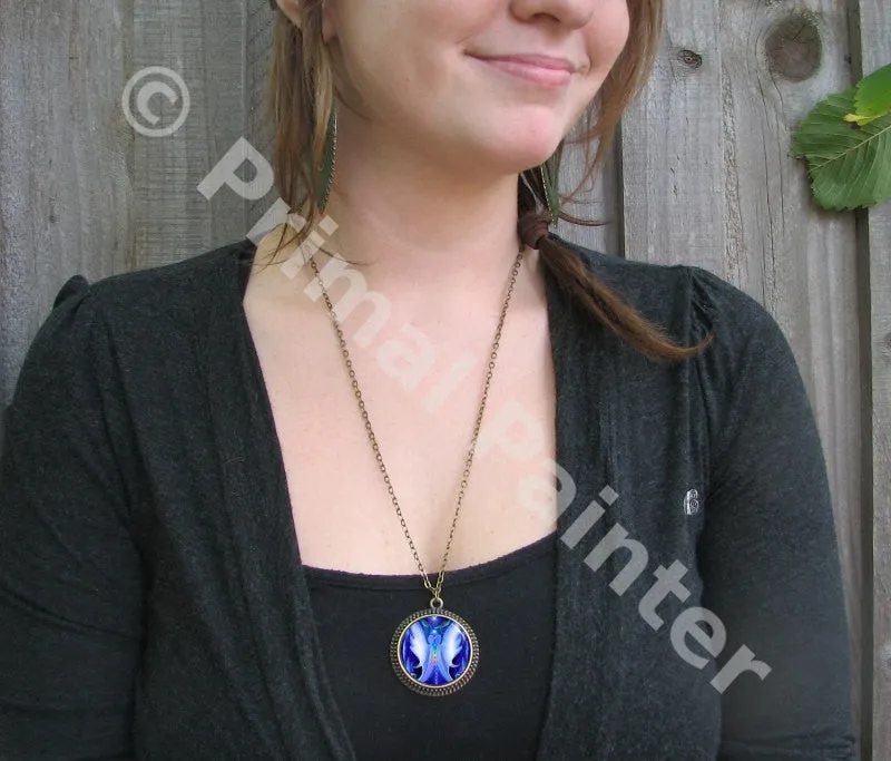 Twin Flames Necklace, Chakra Jewelry, Soulmates Energy Jewelry - "Twin Souls"
