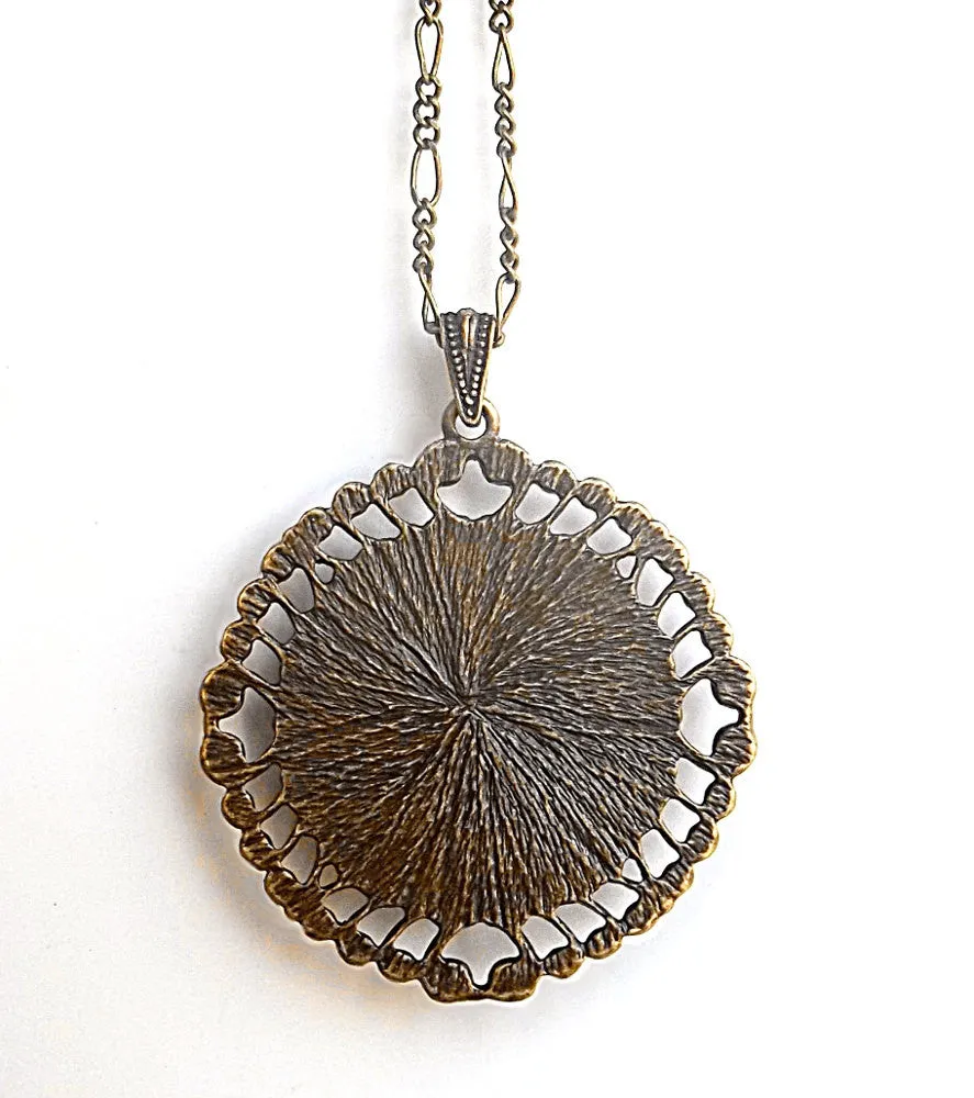 Twin Flames Necklace, Lightworker Energy Art, Reiki Attuned - "Unconditional Love"