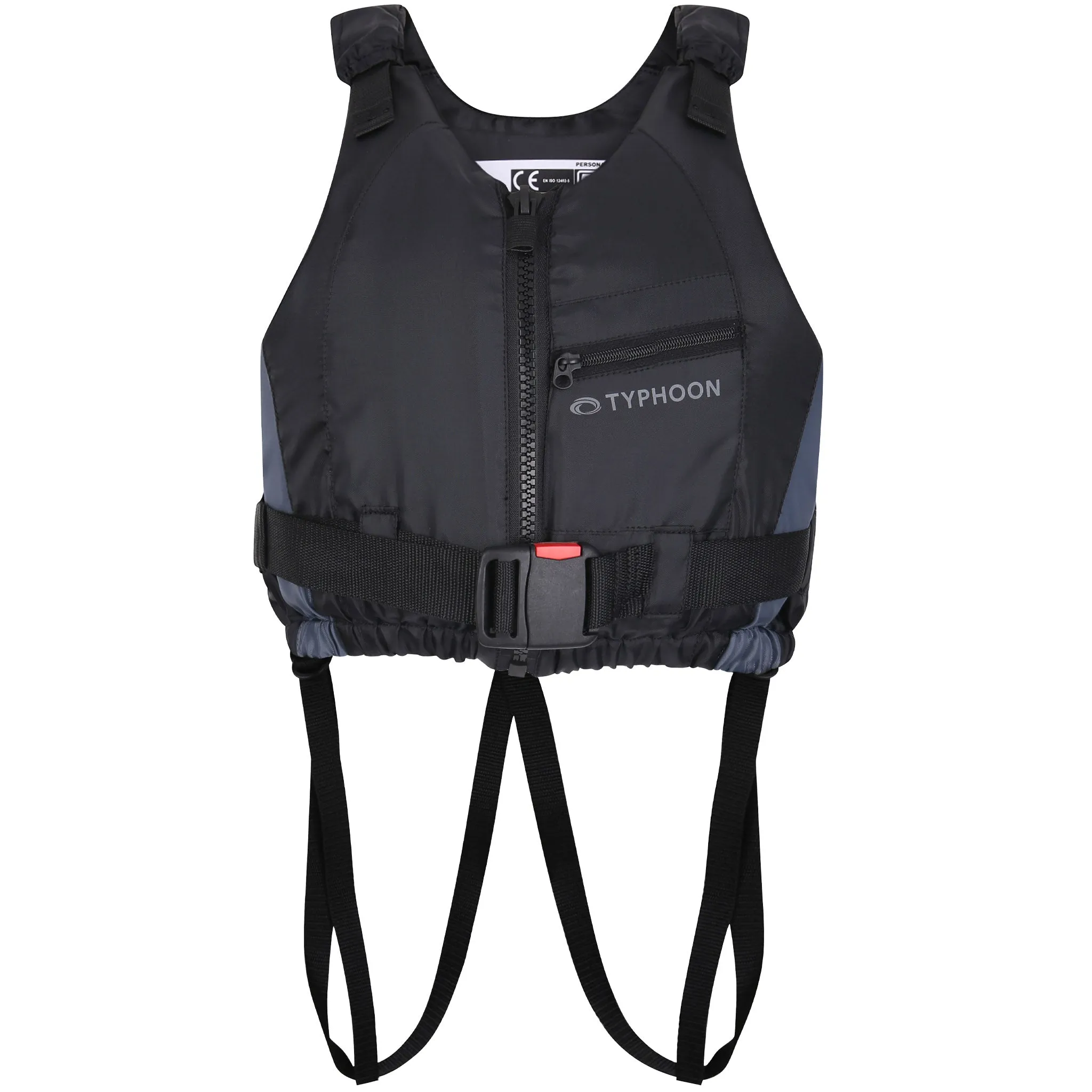 Typhoon Amrok 50N Buoyancy Aid for SUP, Kayak or Dinghy - Black & Graphite