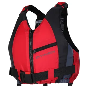 Typhoon Amrok 50N Buoyancy Aid for SUP, Kayak or Dinghy - Red/Graphite/Black