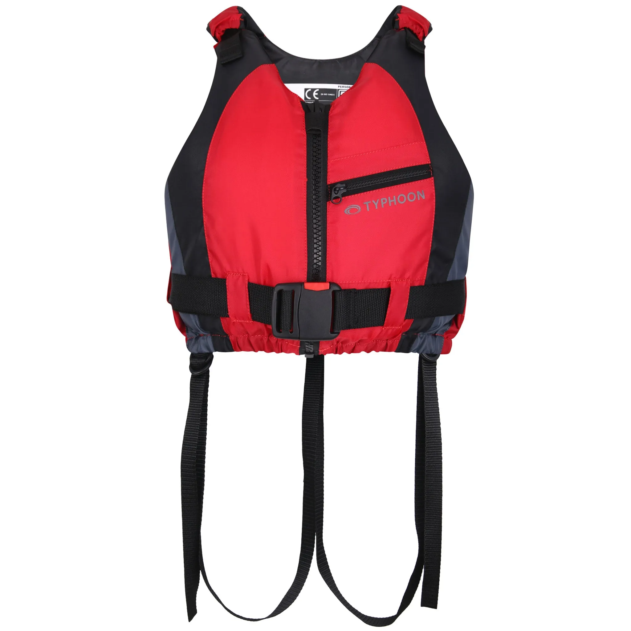 Typhoon Amrok 50N Buoyancy Aid for SUP, Kayak or Dinghy - Red/Graphite/Black