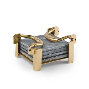 Typhoon Coaster Brass