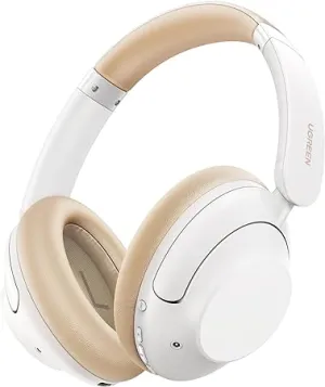Ugreen HiTune Max5 Hybrid Active Noise-Cancelling Headphones White HP202