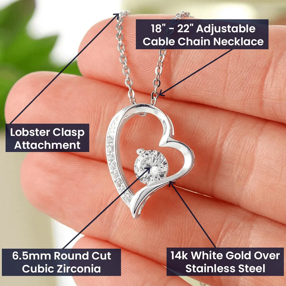 Unbiological Sister Forever Love Necklace