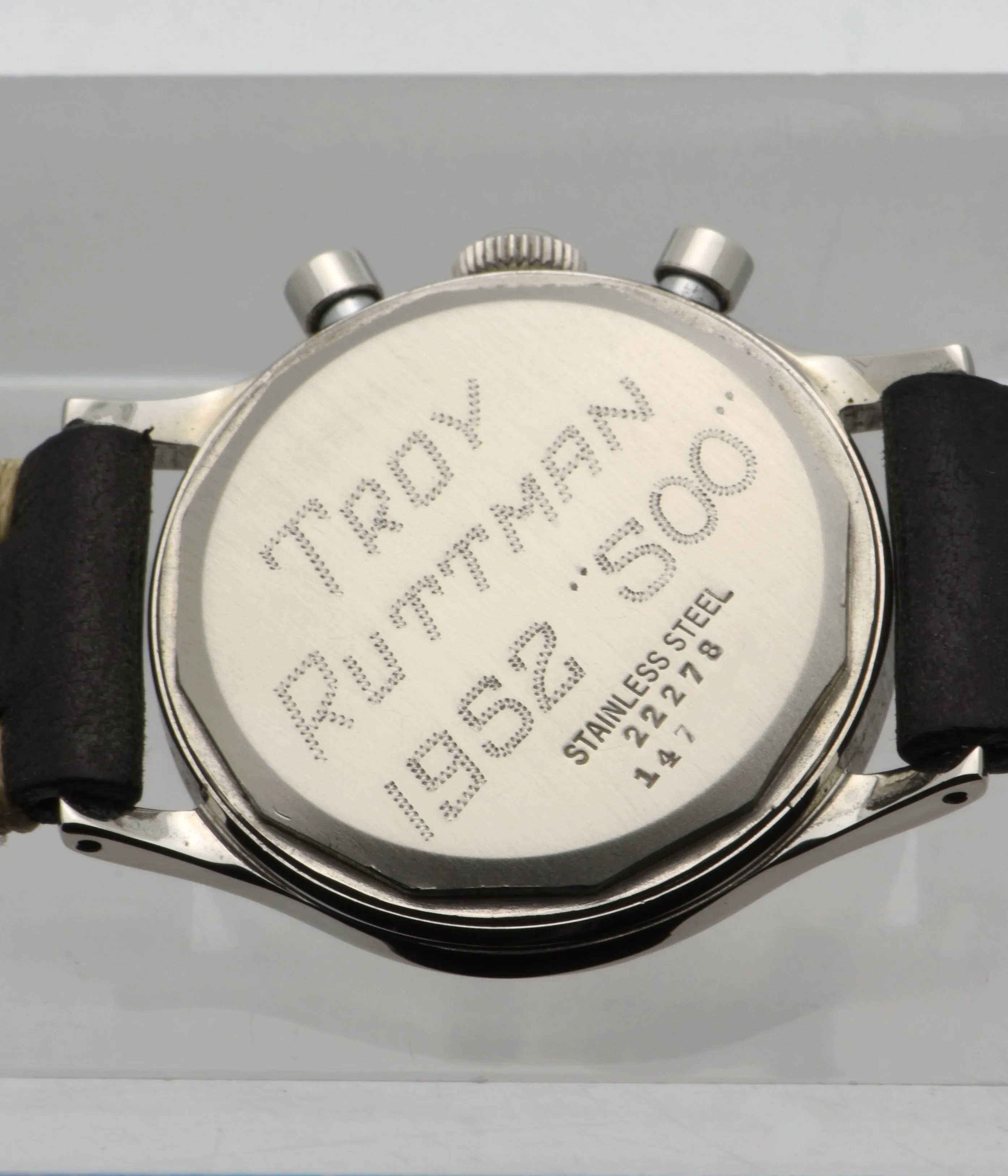 Universal Genève Compax for Troy Ruttman, Winner of the Indy 500