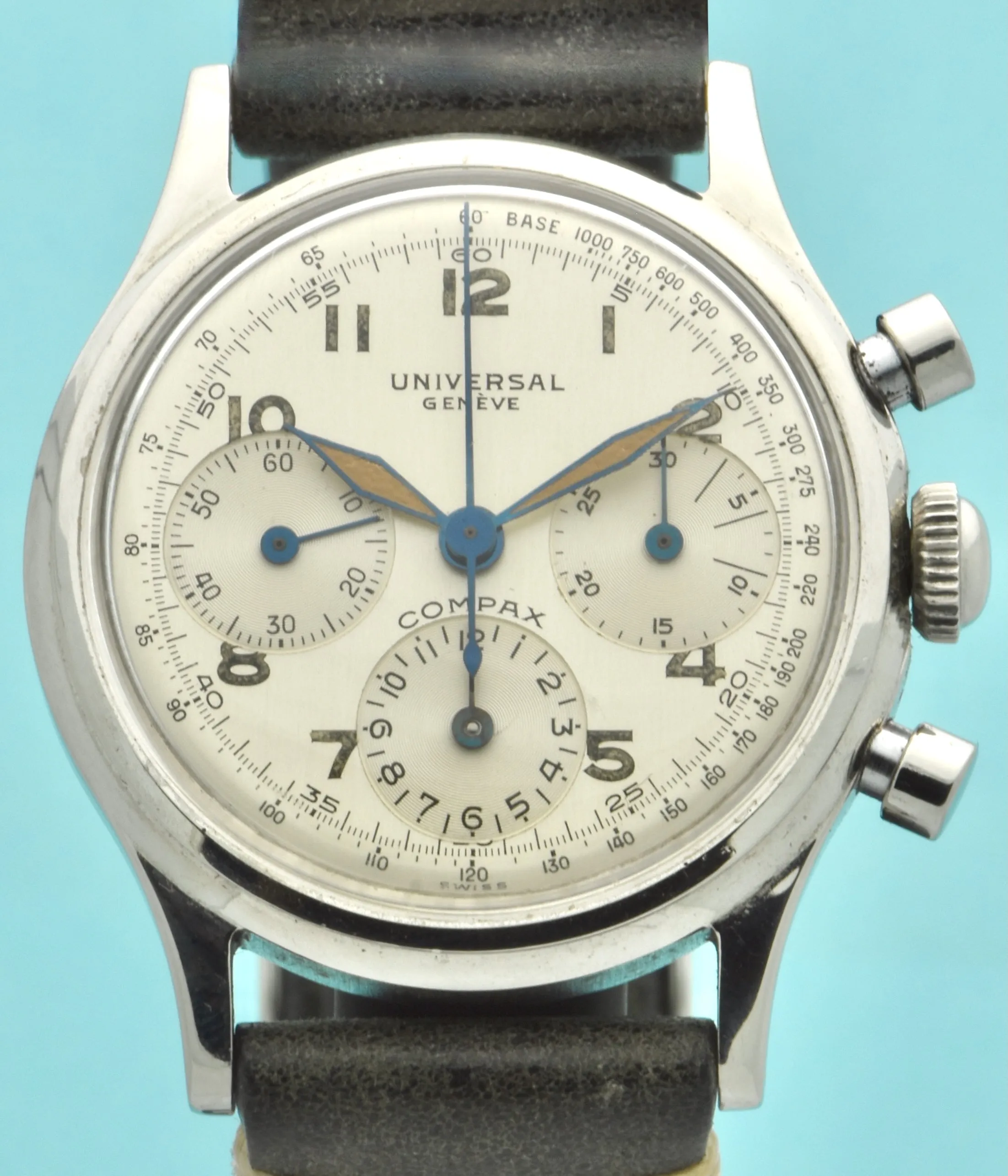 Universal Genève Compax for Troy Ruttman, Winner of the Indy 500
